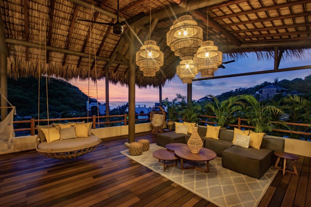 Hotel Casa Bocana Santa Cruz Huatulco Eksteriør bilde